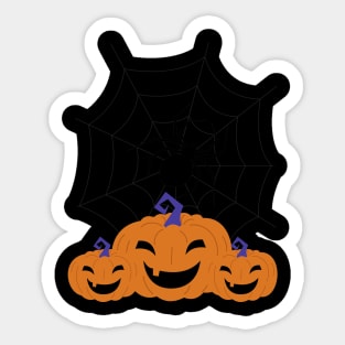 Halloween Pumpkins Sticker